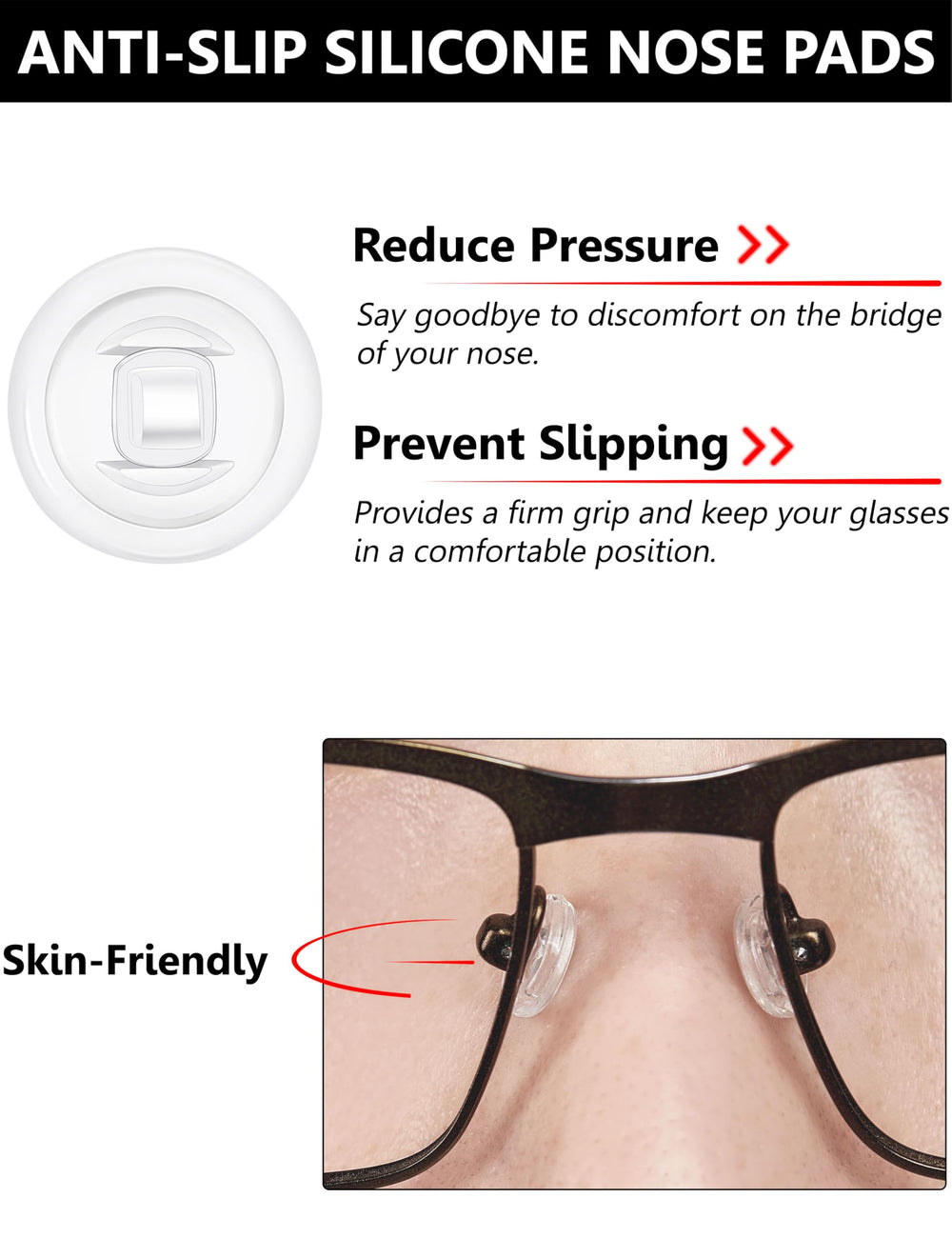 Easy screw-in installation with included screwdriver and screws
