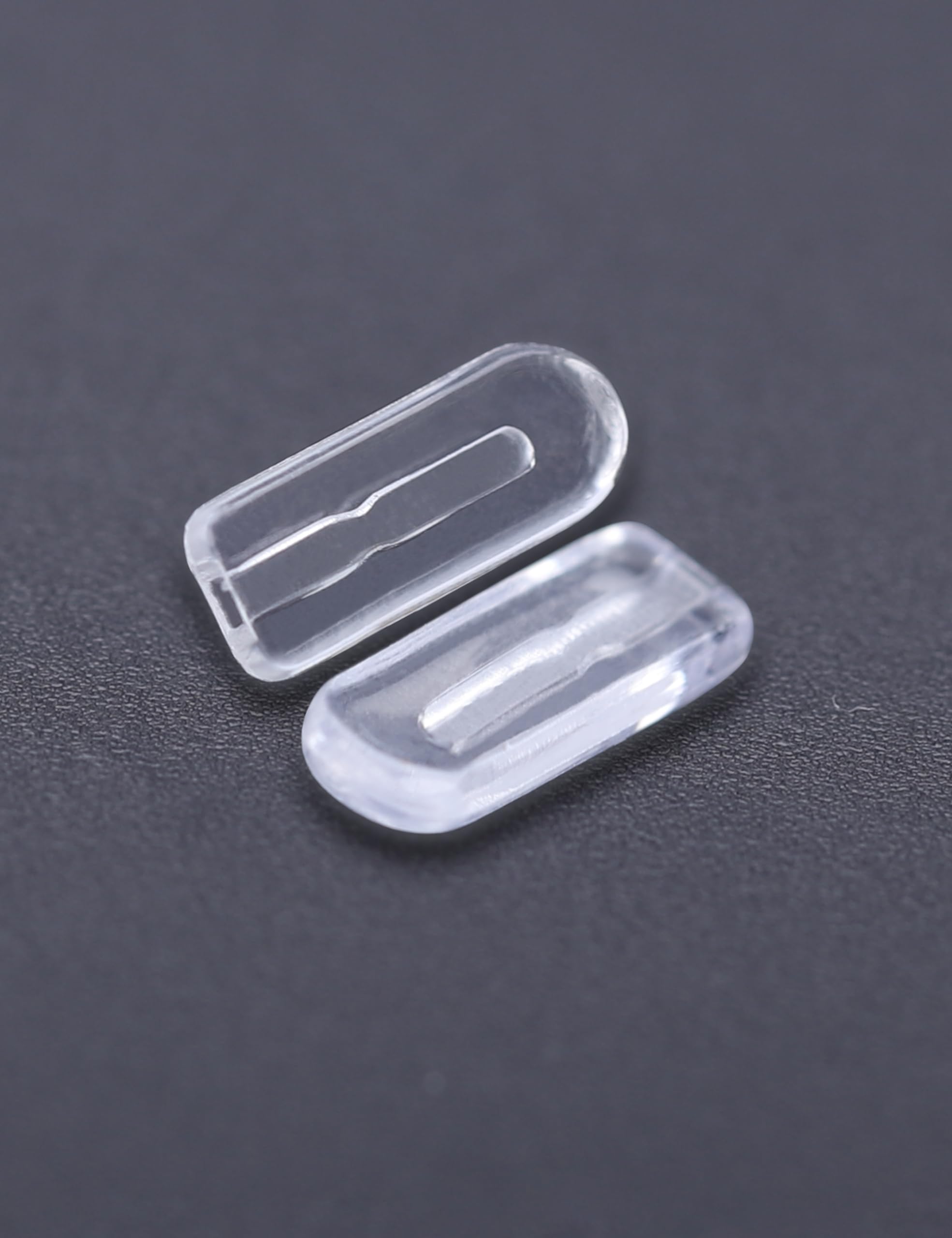 Anti-slip silicone nose pads for comfort