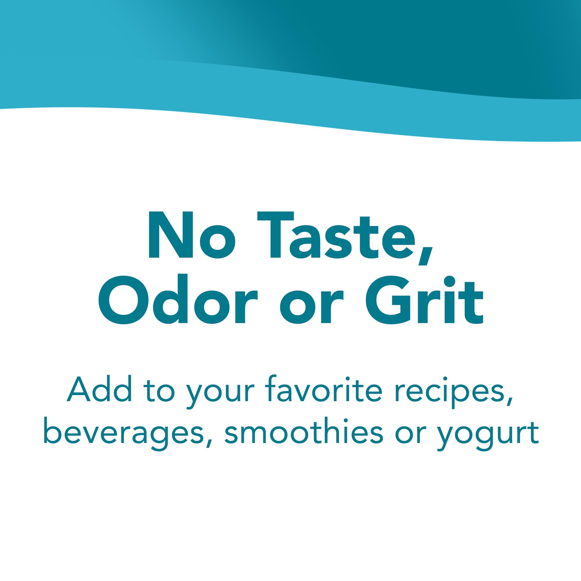 6 g soluble fiber per serving promotes regularity and fullness