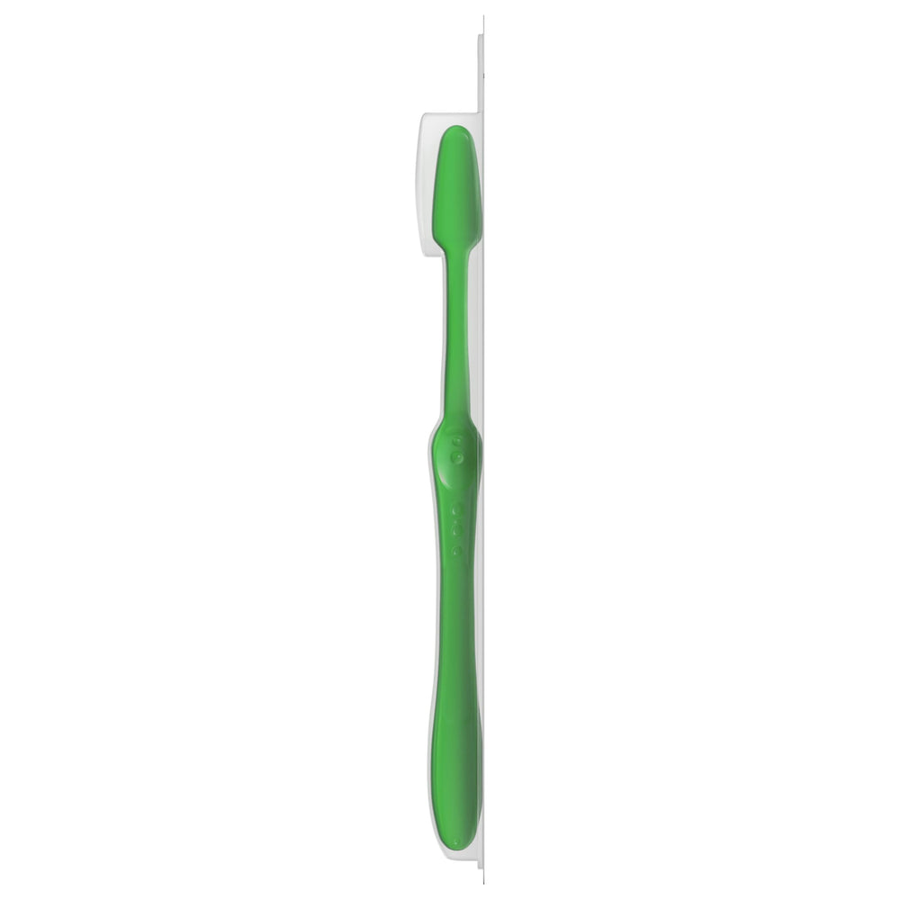 BPA-free bristles and recyclable through TerraCycle program