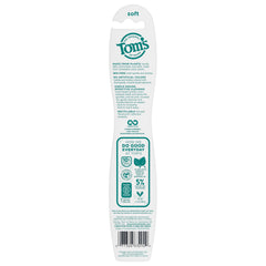 Close-up of the angled neck on Tom's of Maine Naturally Clean Toothbrush