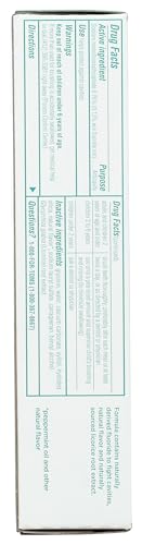 Ingredients panel for Tom's of Maine Wicked Fresh toothpaste