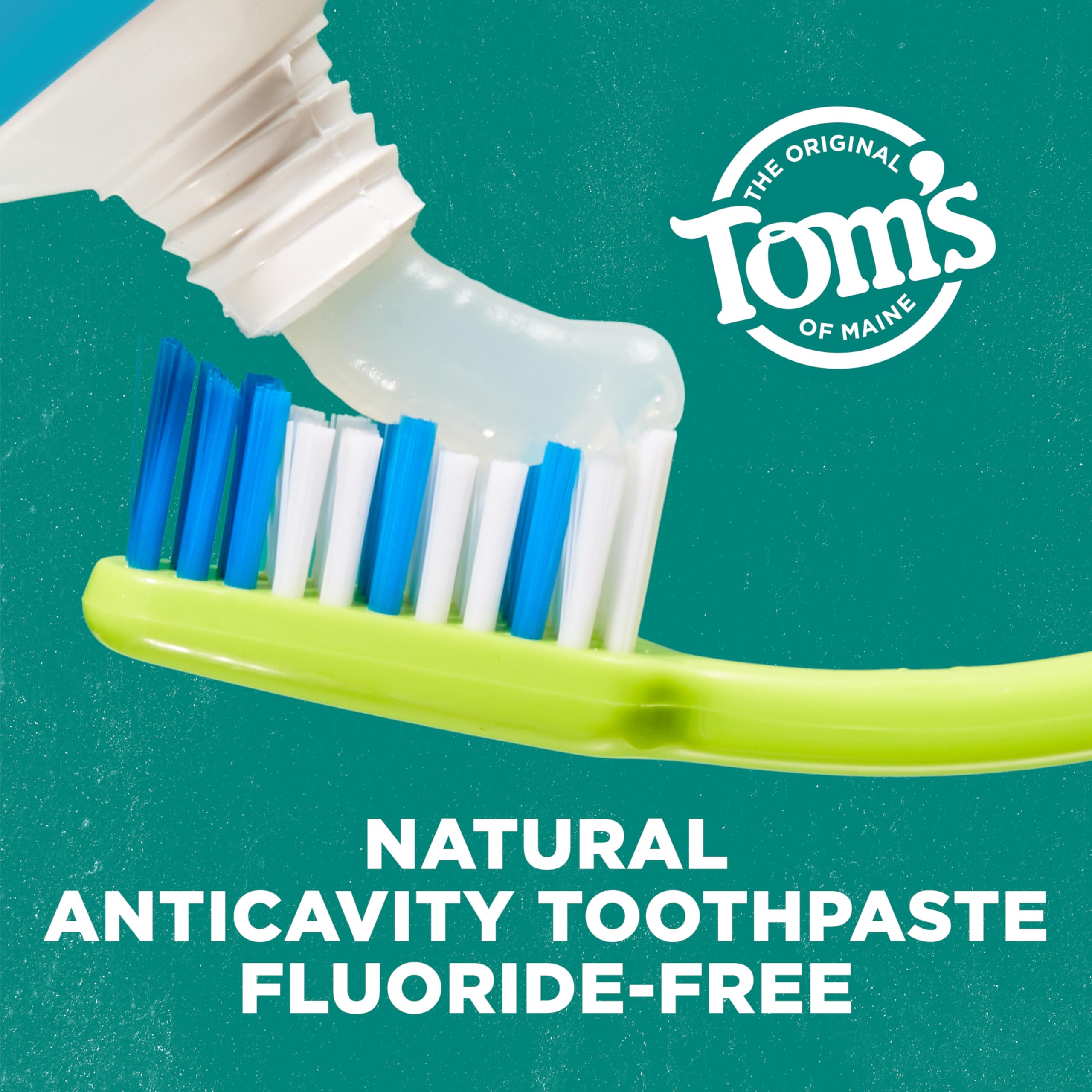 Three 4.0 oz toothpaste tubes side view