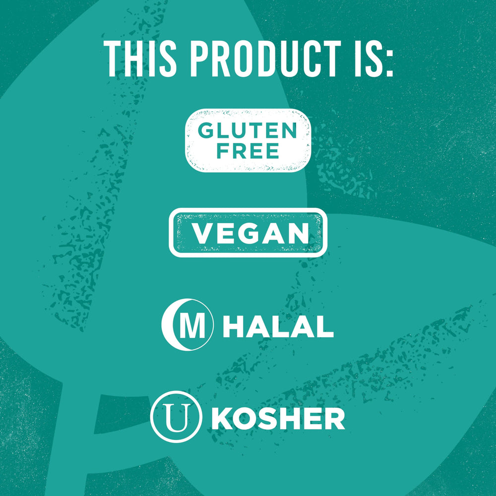 Close-up of vegan and cruelty-free label on toothpaste packaging