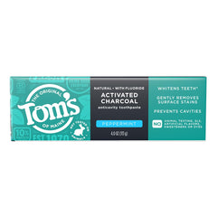 Tom's of Maine Natural Toothpaste Charcoal 4.0 oz