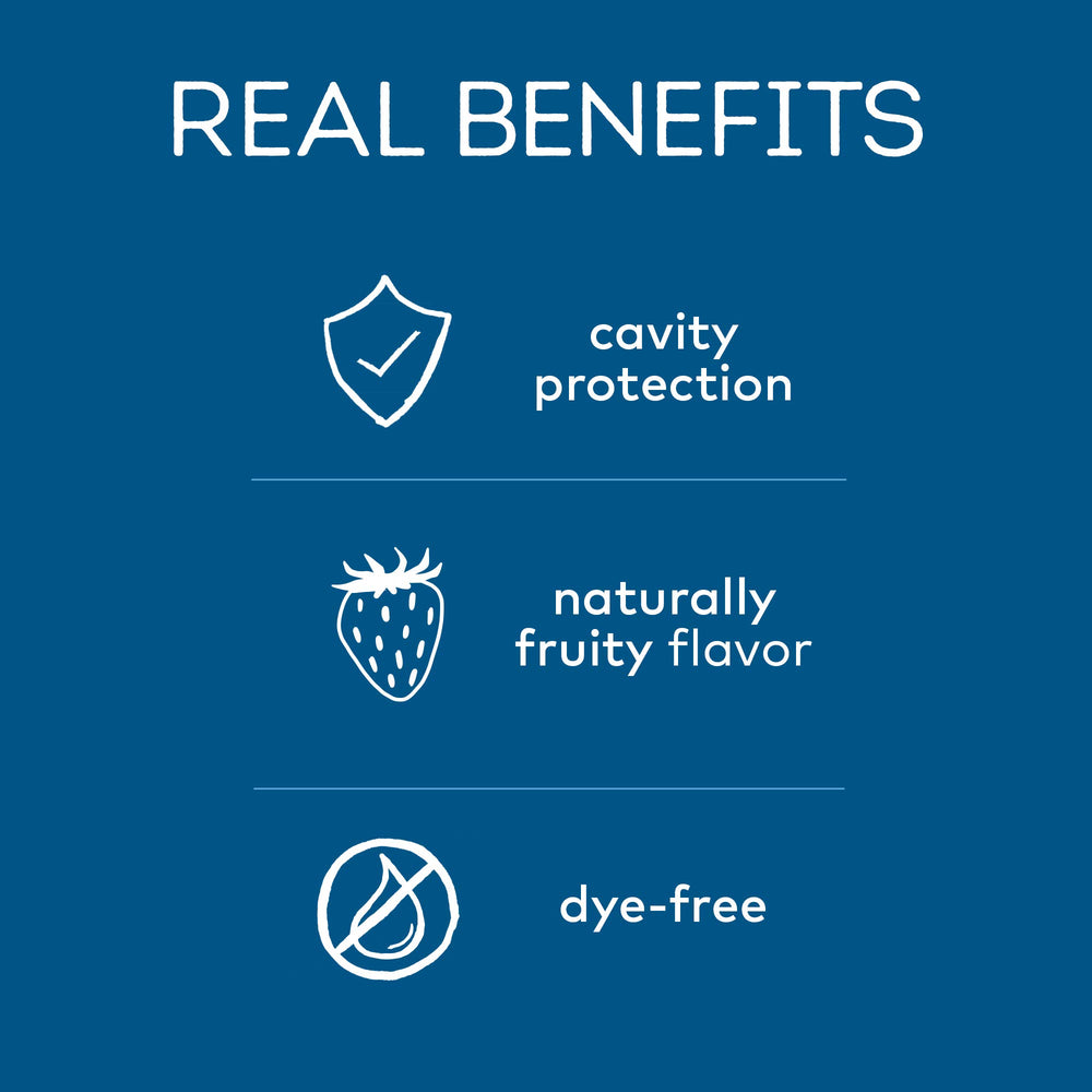 Ingredients highlight: calcium carbonate and hydrated silica on Tom's of Maine toothpaste