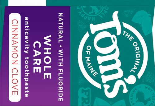Six benefits icon representing Tom's of Maine Whole Care toothpaste