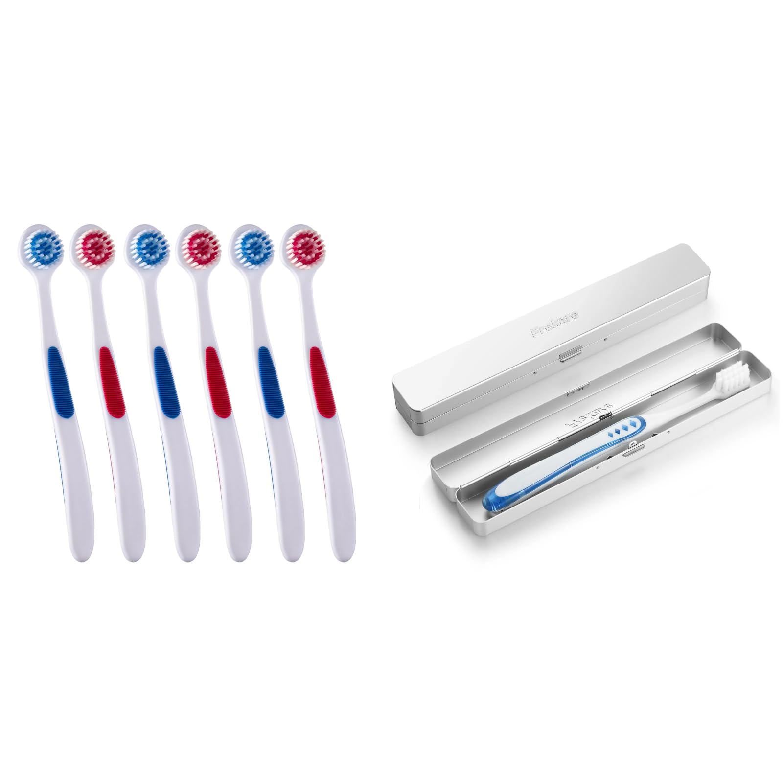 Tongue brush designed for cleaning the tongue surface