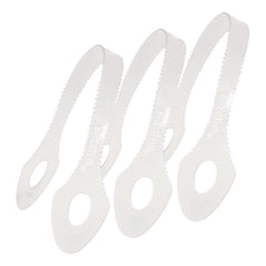 BreathRx Tongue Cleaner Scrapers - White Plastic, 12-pack