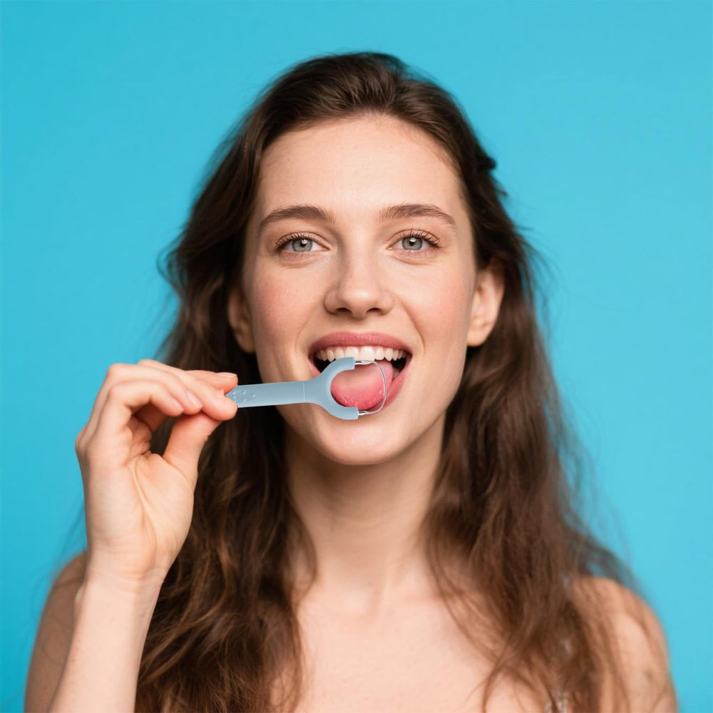 Travel-ready packaging for tongue scraper set