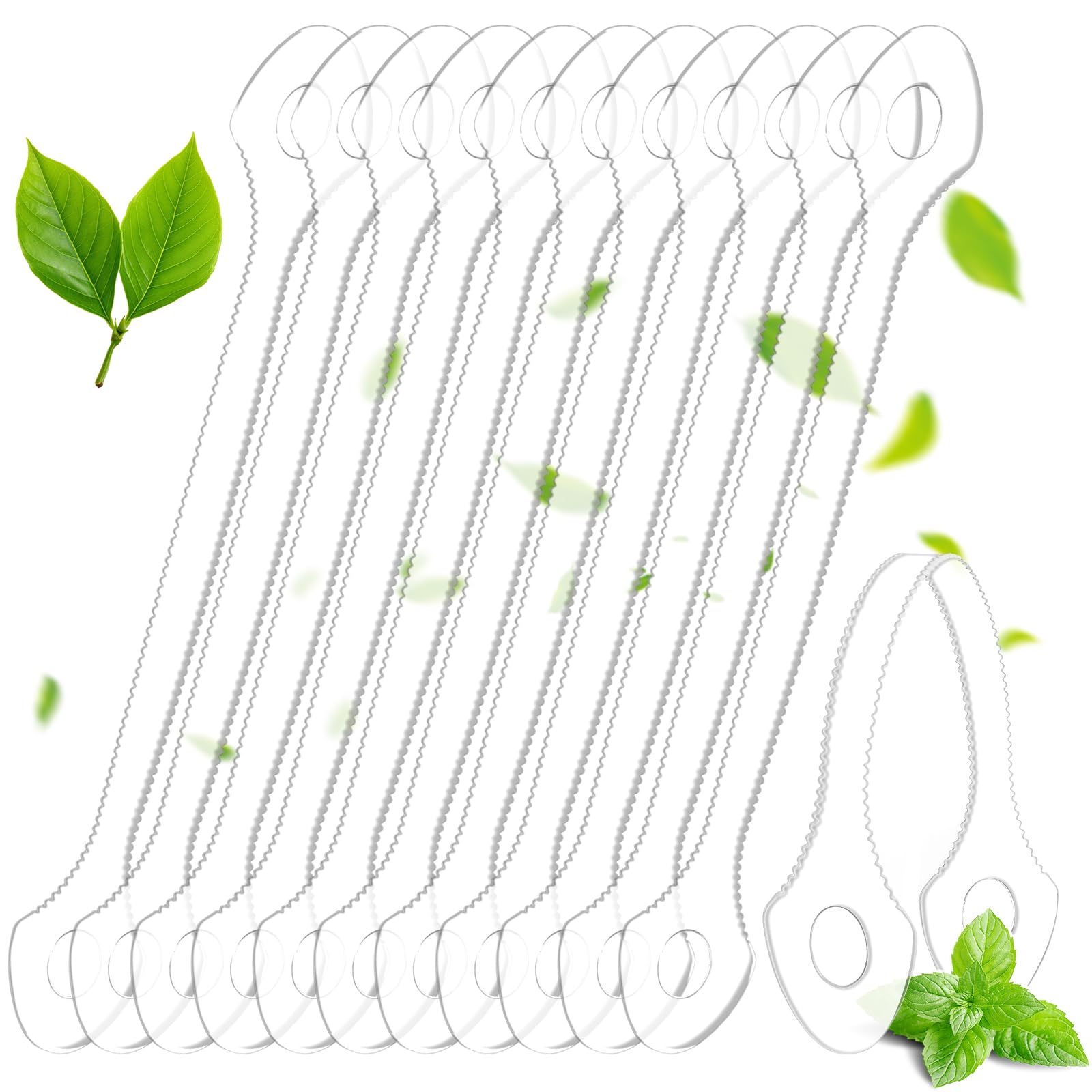 Retail box of 100 disposable tongue scrapers for family use