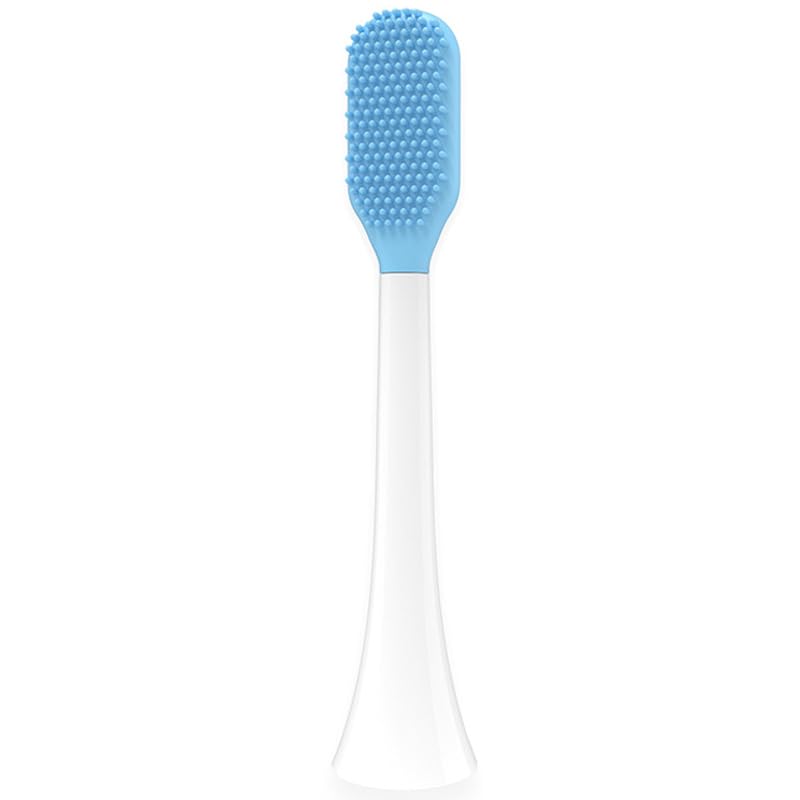 Tongue scraper head for Philips Sonicare click-on handles