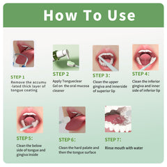 Soft silicone oral mucosal cleaner head