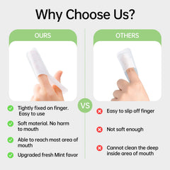Finger wipe ring buckle design for easy cleaning