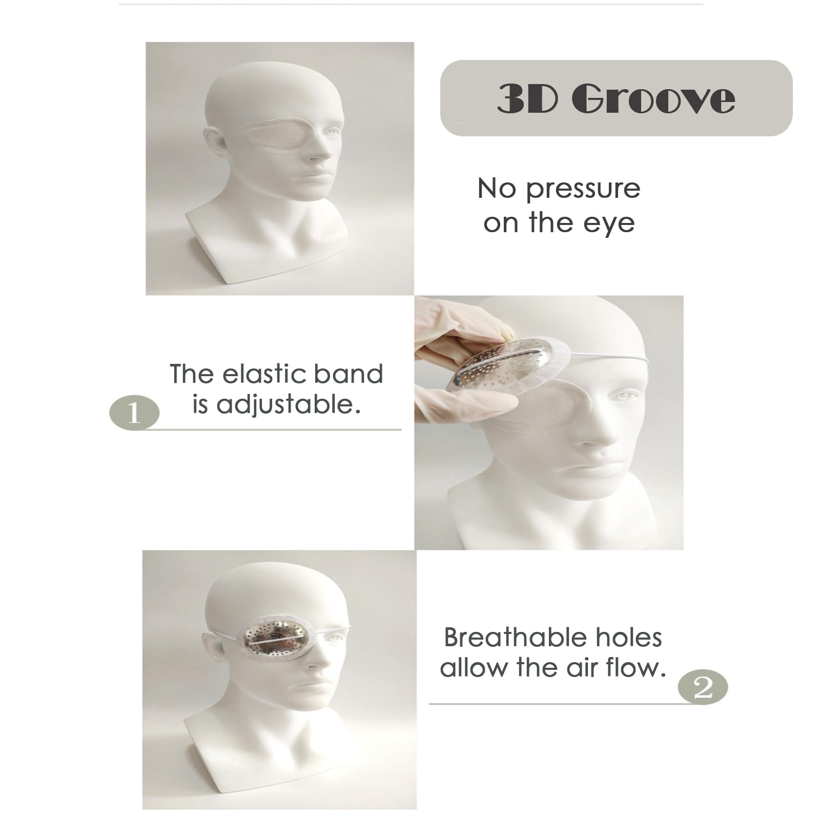 Soft edge and non-irritating materials for comfort
