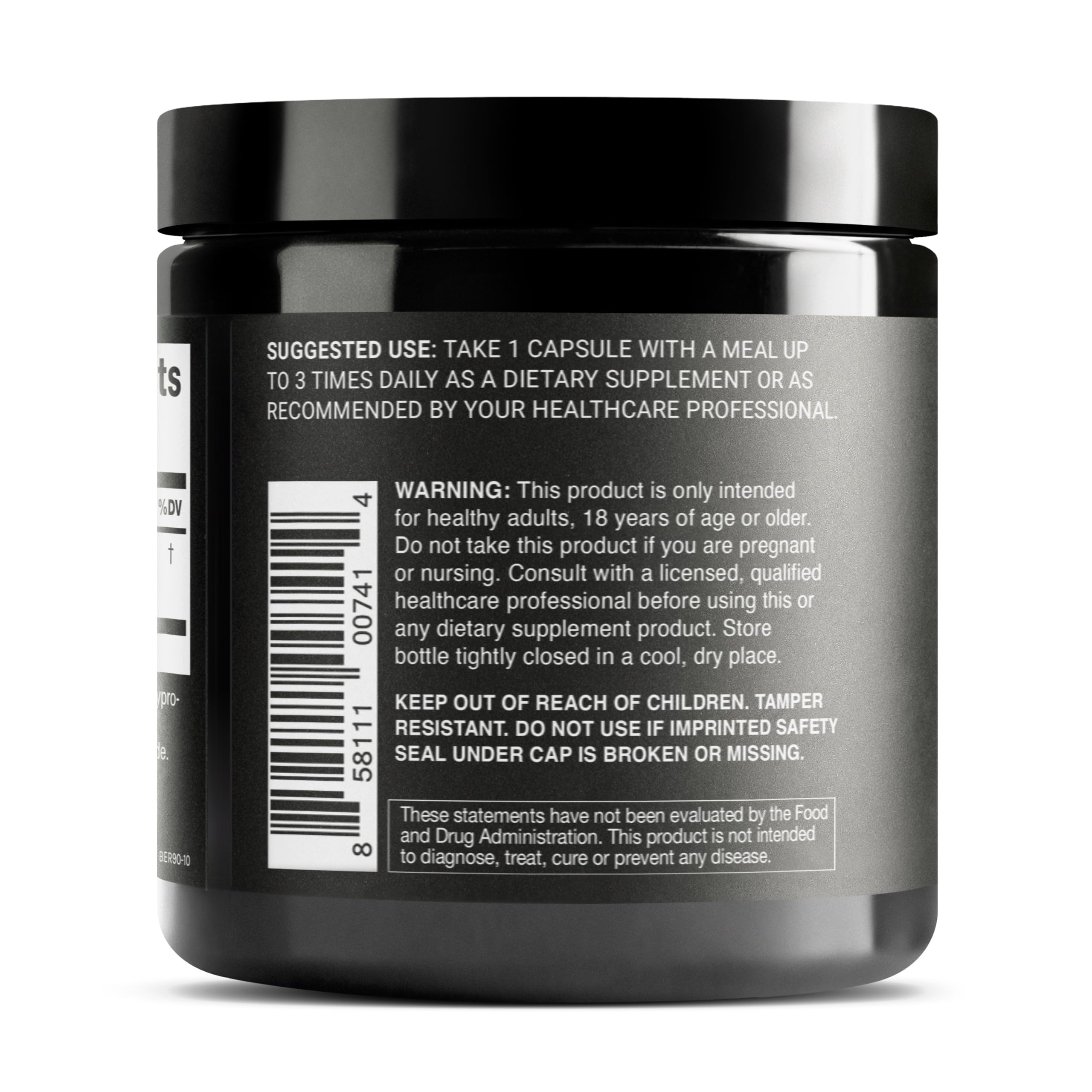Toniiq Berberine HCl 90-capsule bottle underscoring long-term supply