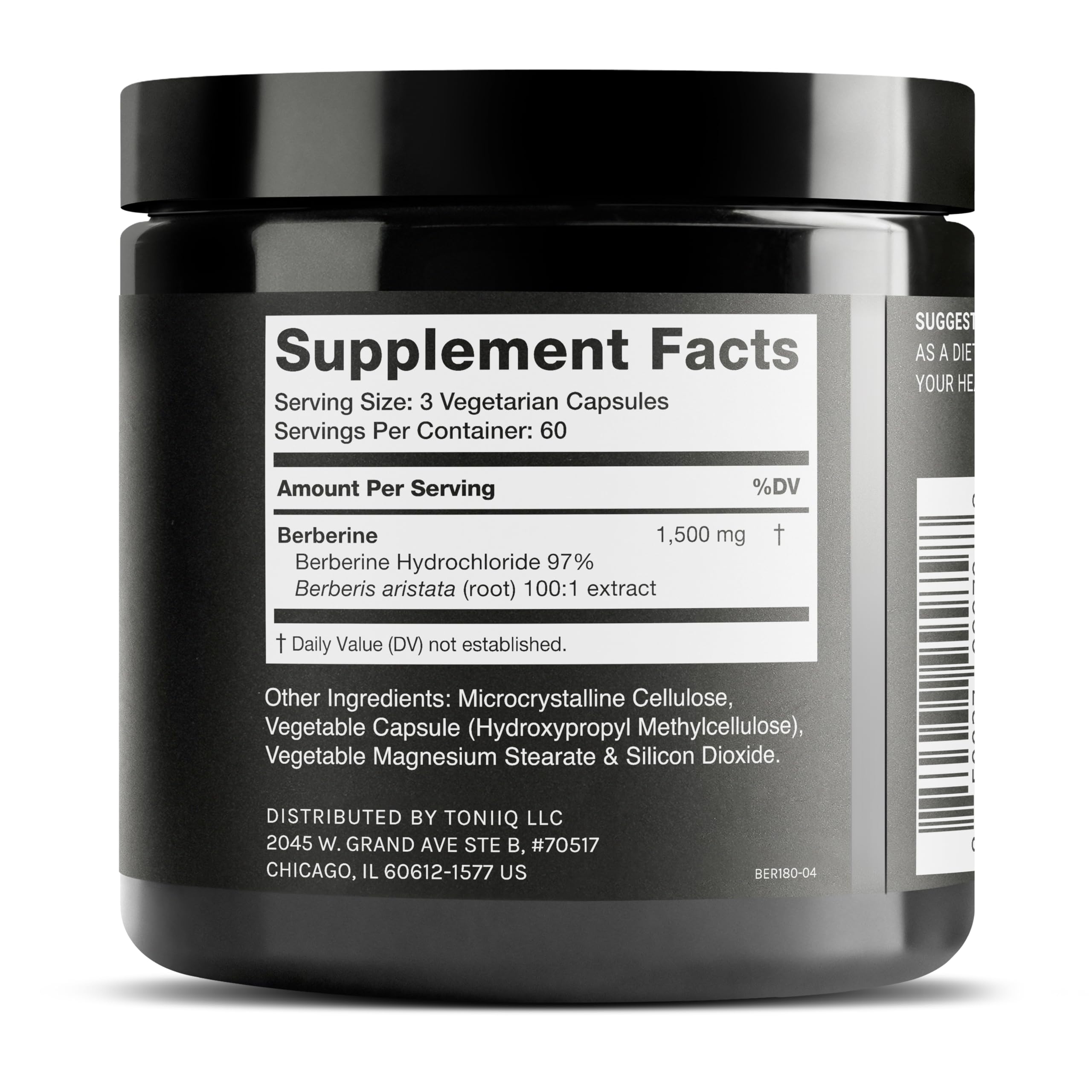 Close-up of Himalayas bottle showing capsules