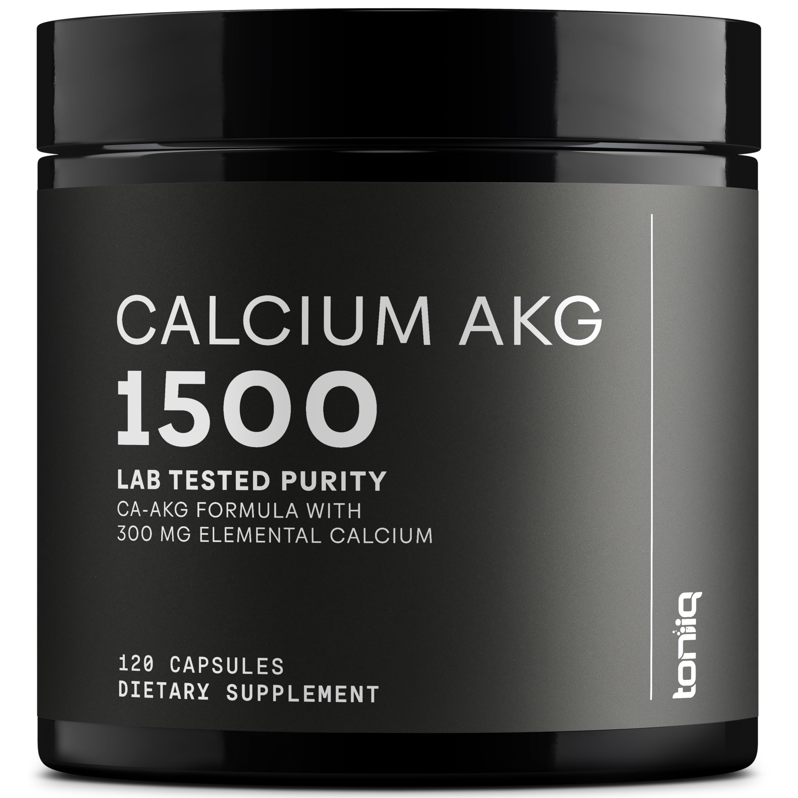 Toniiq Ca AKG 1500mg bottle front view