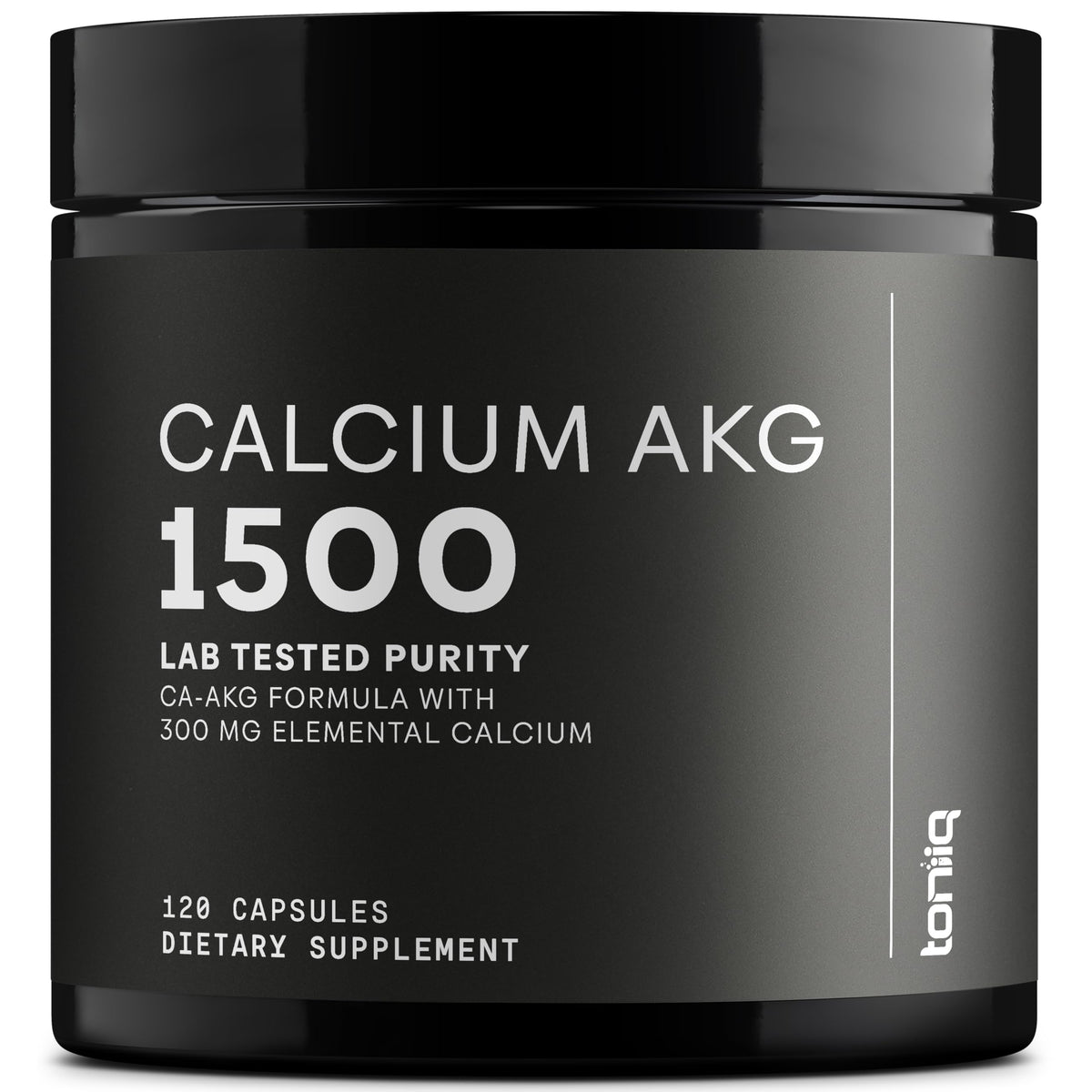 Toniiq Ca AKG 1500mg bottle front view