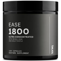 Toniiq Ease with DHM bottle and label