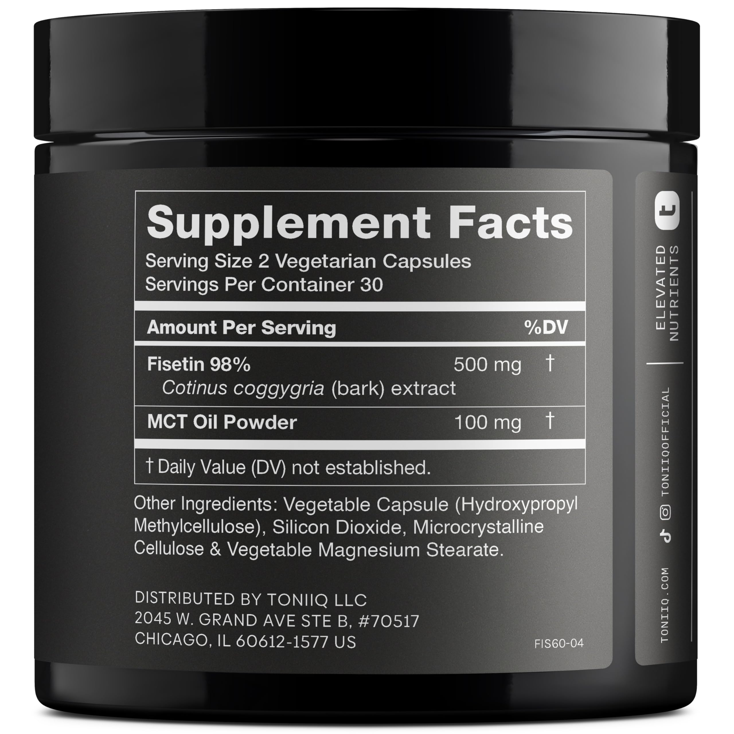 Fisetin bottle with MCT oil image for absorption