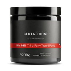 Toniiq Glutathione 1000mg capsules – front view