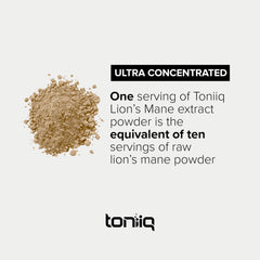 Toniiq dual extraction Lion's Mane process - 04