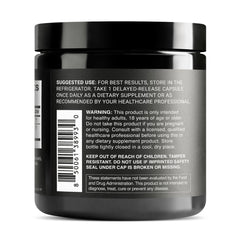 Close-up of Lactobacillus Reuteri probiotic capsules