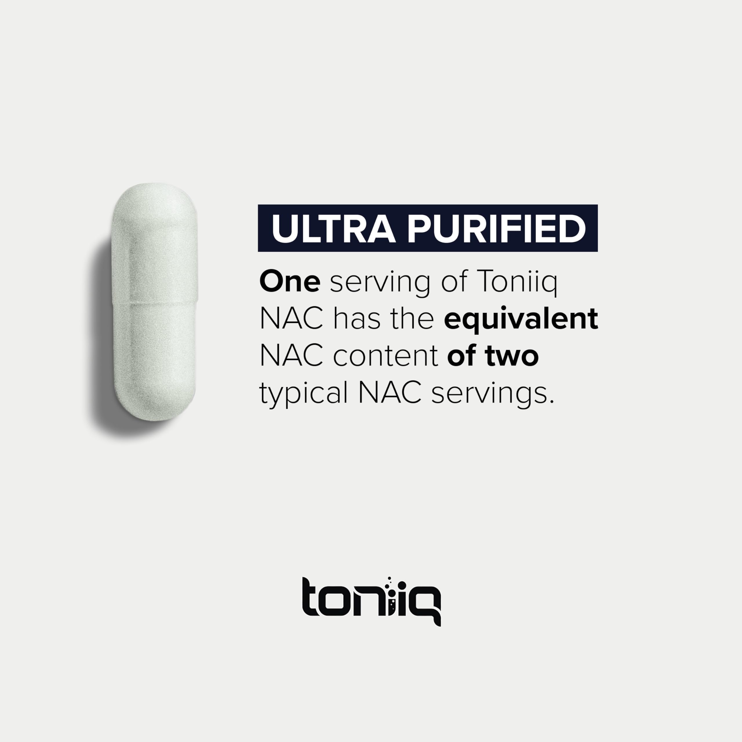 Independent third-party batch testing for NAC purity