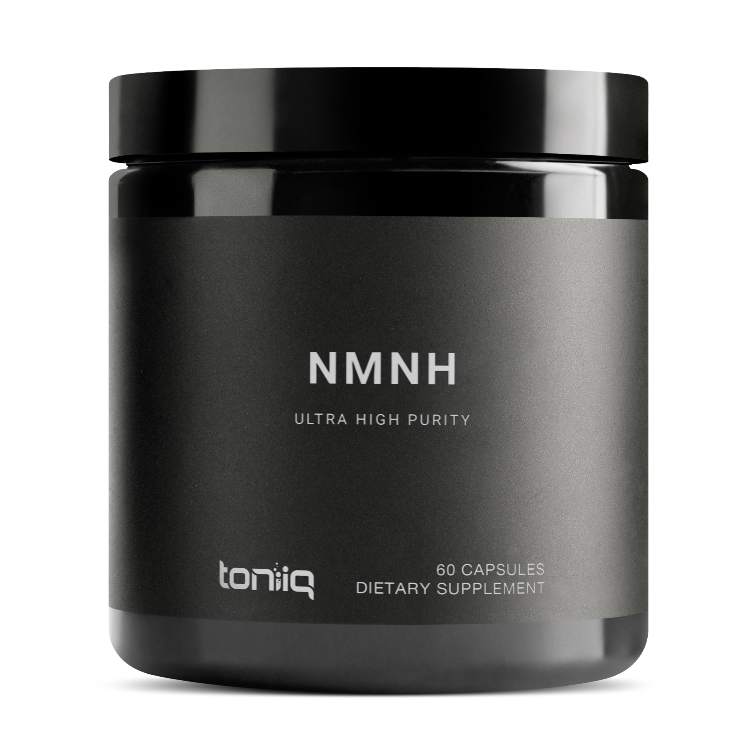 Product bottle of Toniiq NMNH supplement