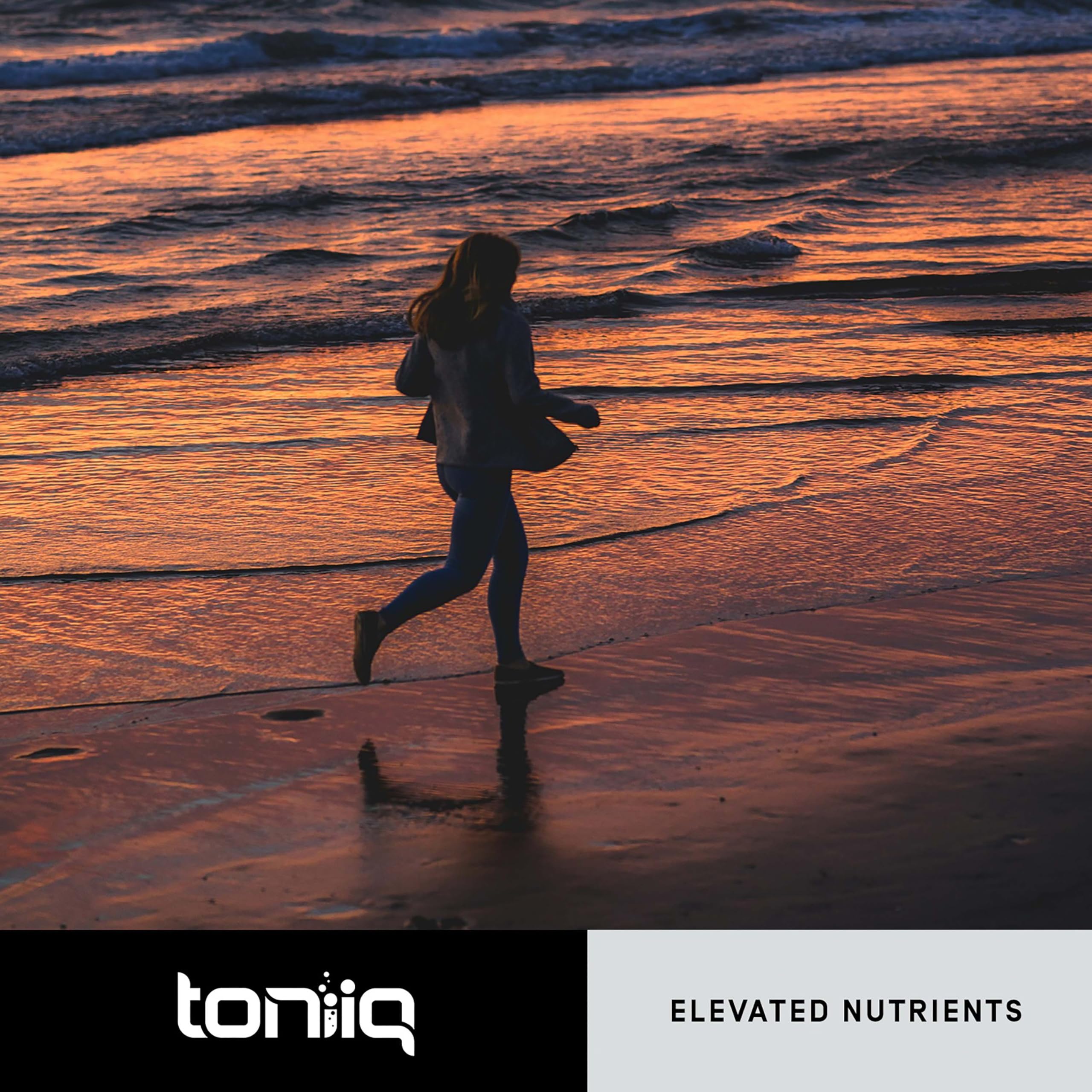 Toniiq NMNH capsules with packaging and usage directions