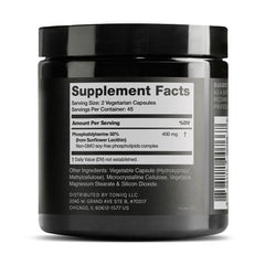 Phosphatidylserine label close-up