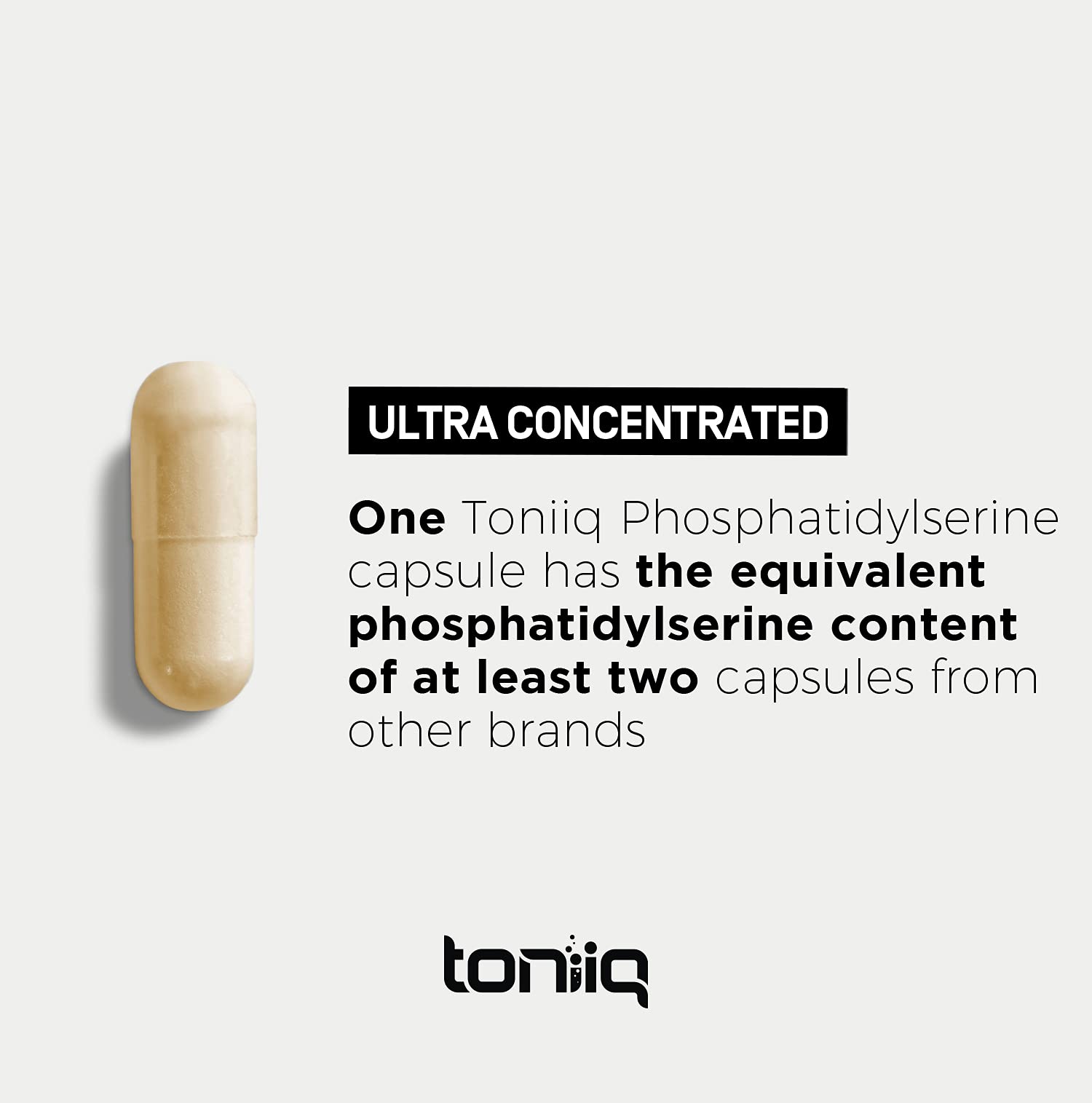 Phosphatidylserine powder purity 50%+ close-up