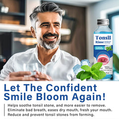 Two-pack box packaging for Tonsil Stone Remover Mouthwash