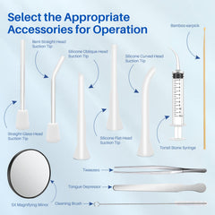 Tonsil Stone Remover Tool with LED light illuminated