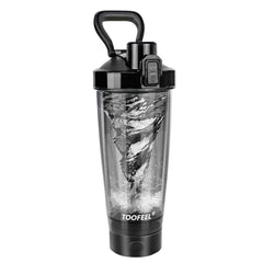 TOOFEEL electric protein shaker bottle, 20 oz, USB rechargeable, self-stirring