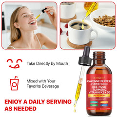 Vegan, non-GMO seal on Cayenne Pepper Drops packaging