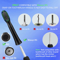 Individually wrapped Rtauys M5 replacement head