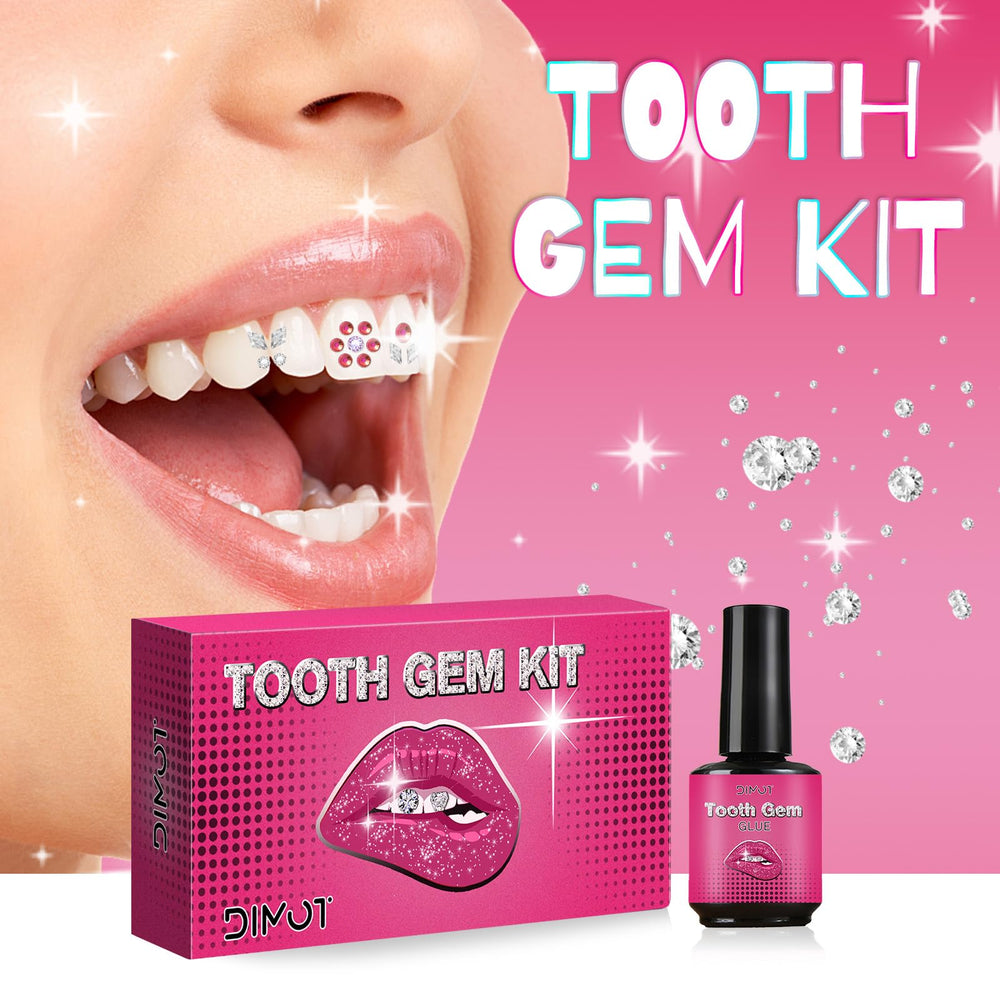 Tooth crystal gems kit contents and components