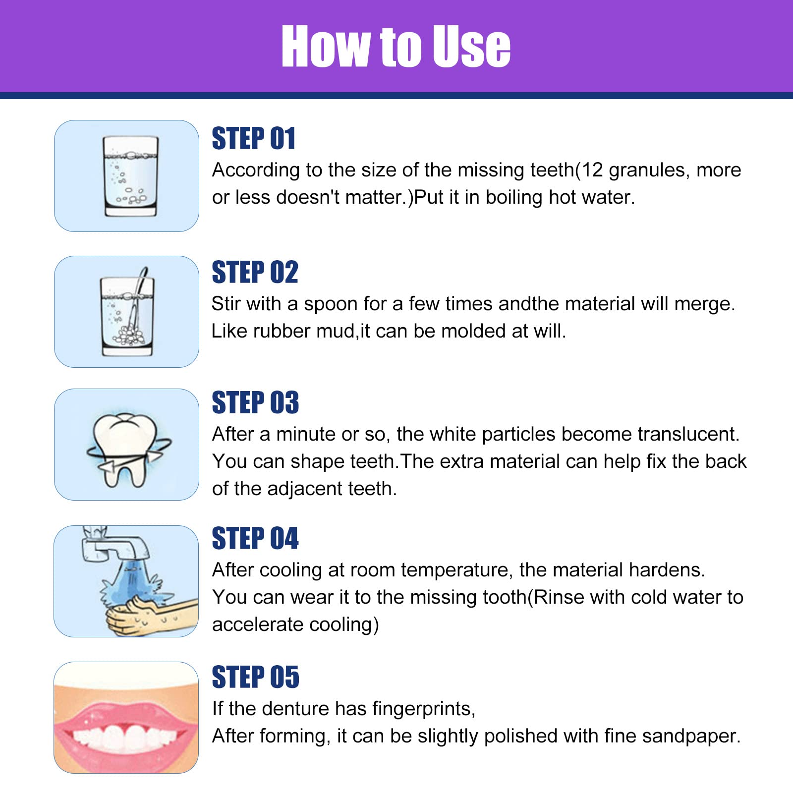Safe, non-toxic, odorless formula