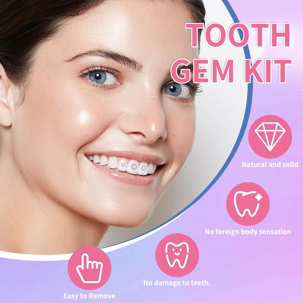 191 crystals in multiple sizes for DIY tooth gems