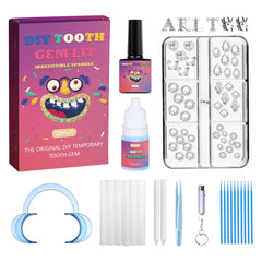 Tooth Gems Kit - colorful crystal gems and tools