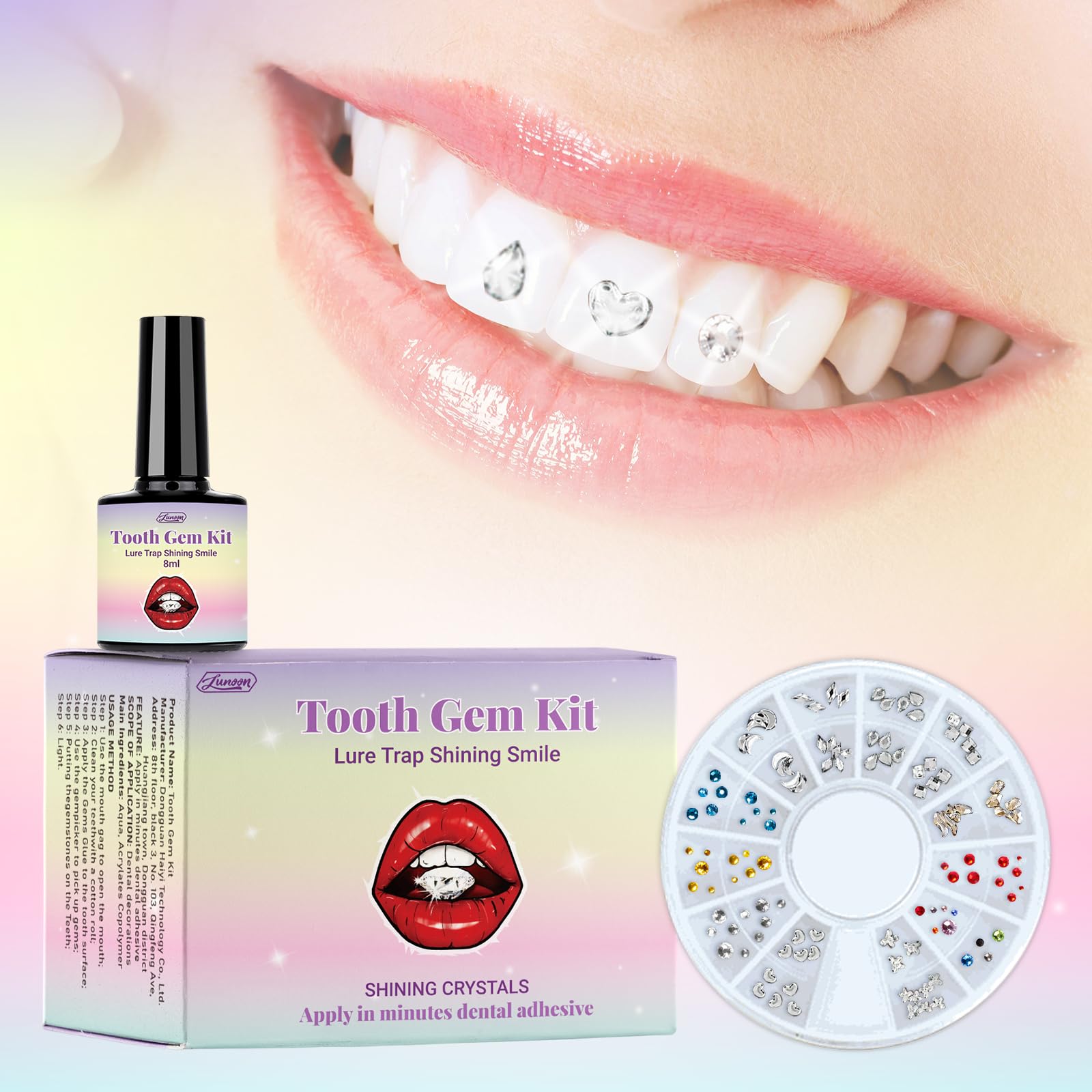 Gemstone fix bottle for Tooth Gems Kit