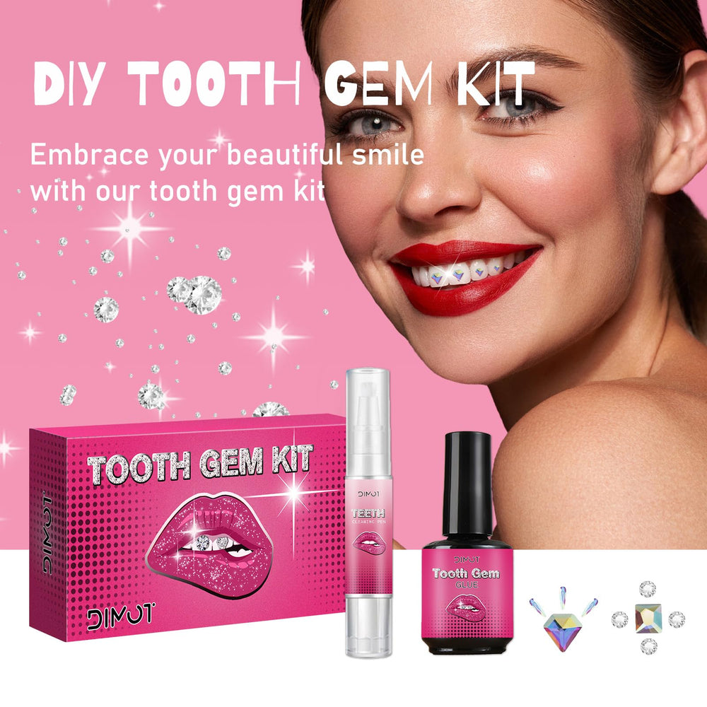 Tooth gems kit tools and accessories