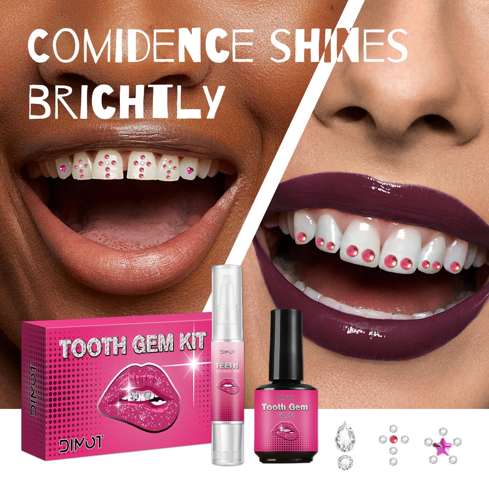 Packaging of 2025 Tooth Gems Kit