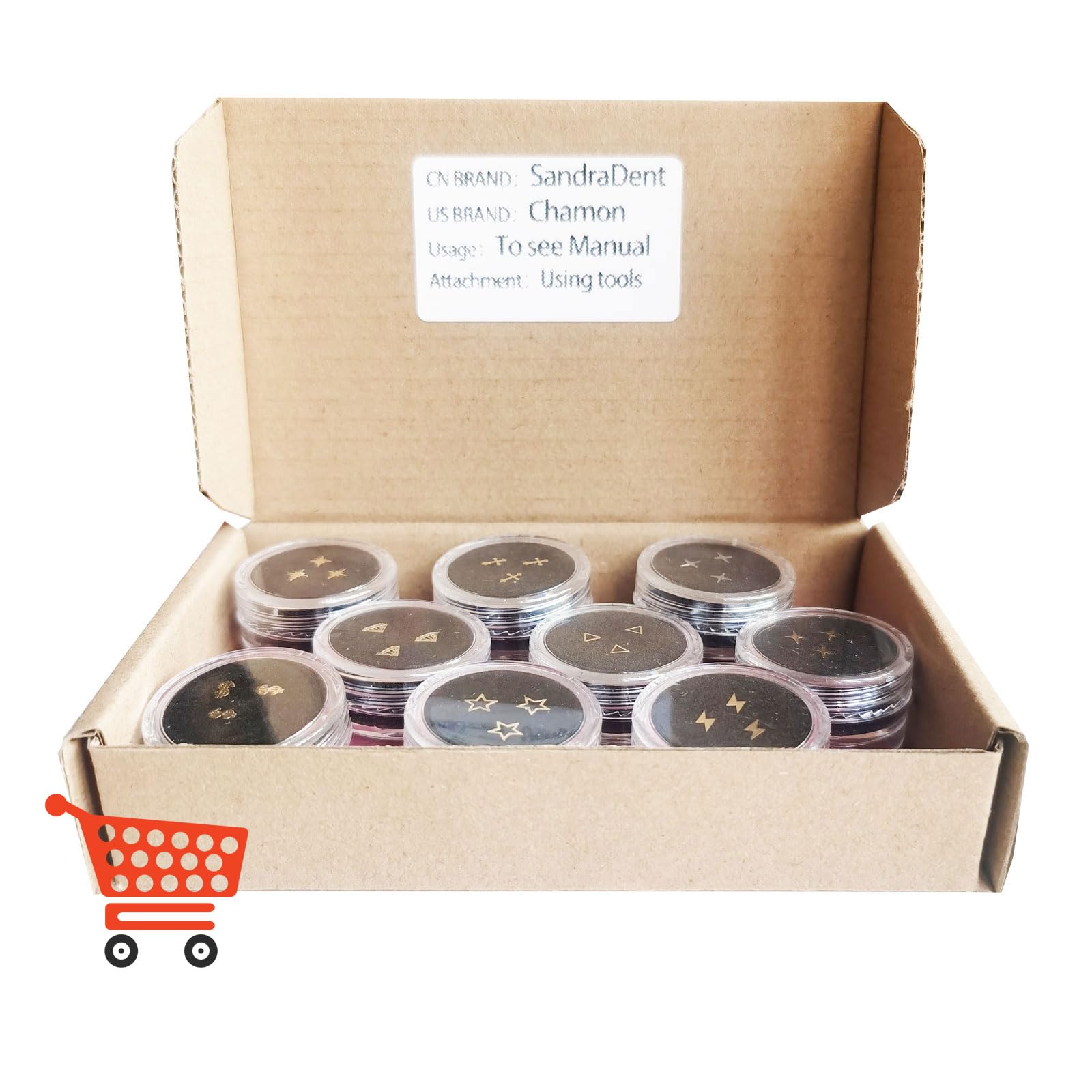 Cross gems included in the 9-box set