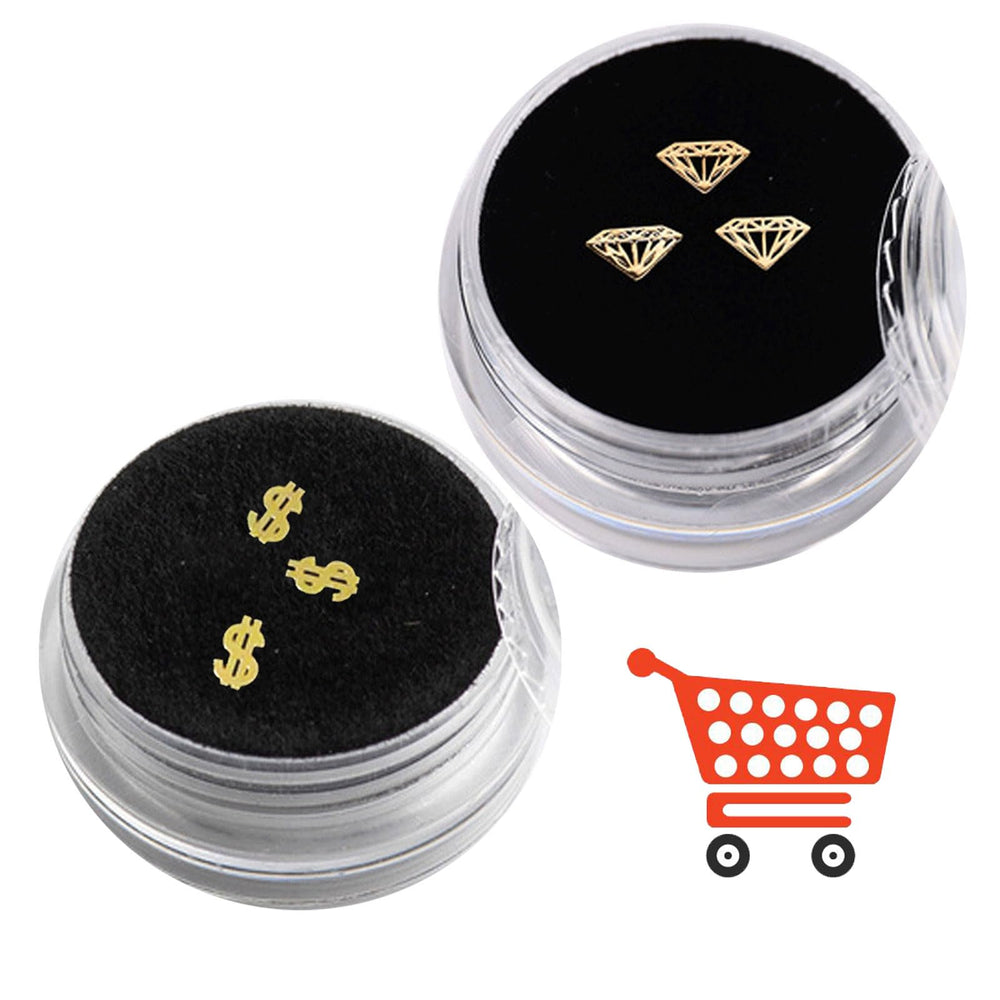 Nine gem boxes in the packaging