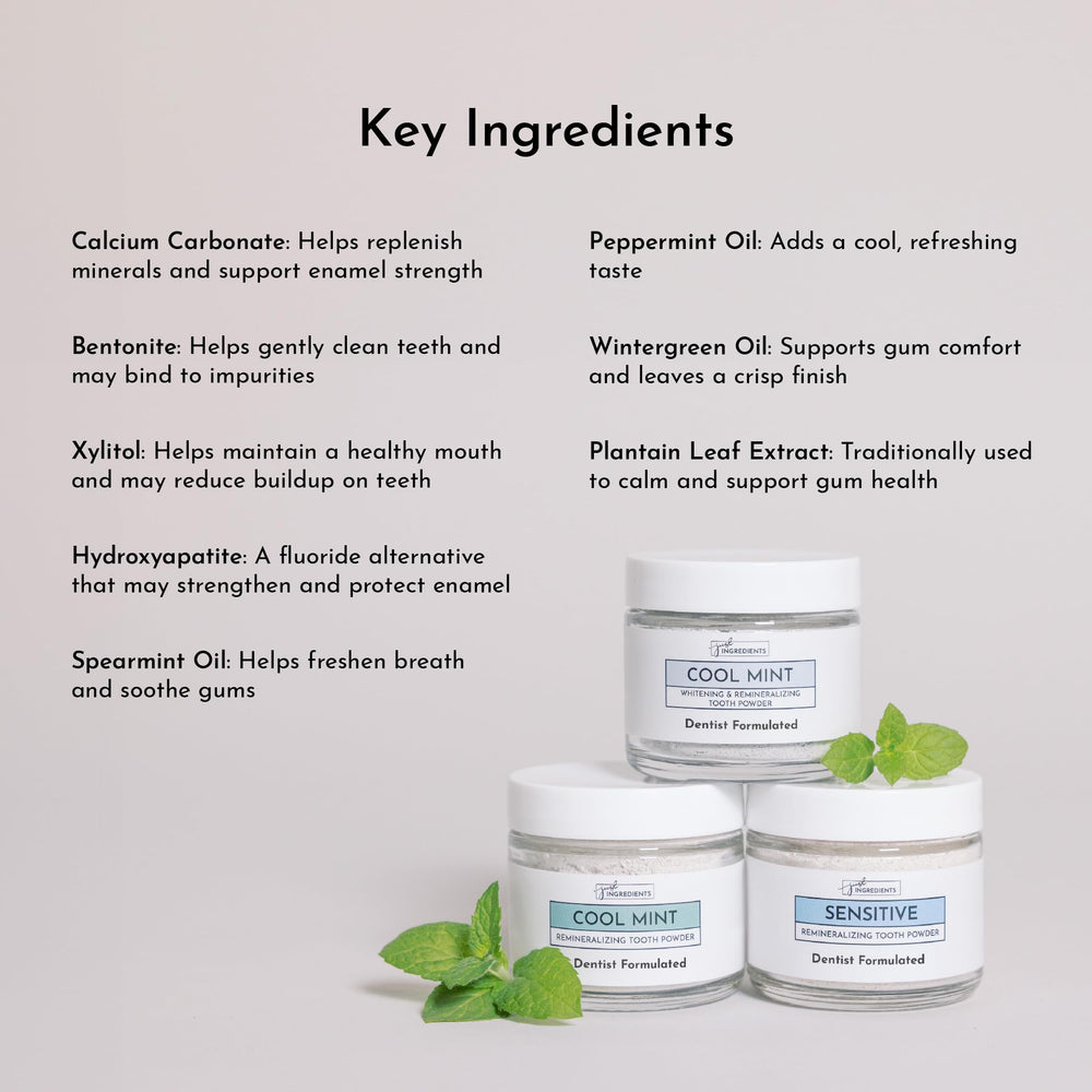Using Remineralizing Tooth Powder Brushing