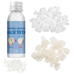Temporary Tooth Repair Kit beads in natural shade