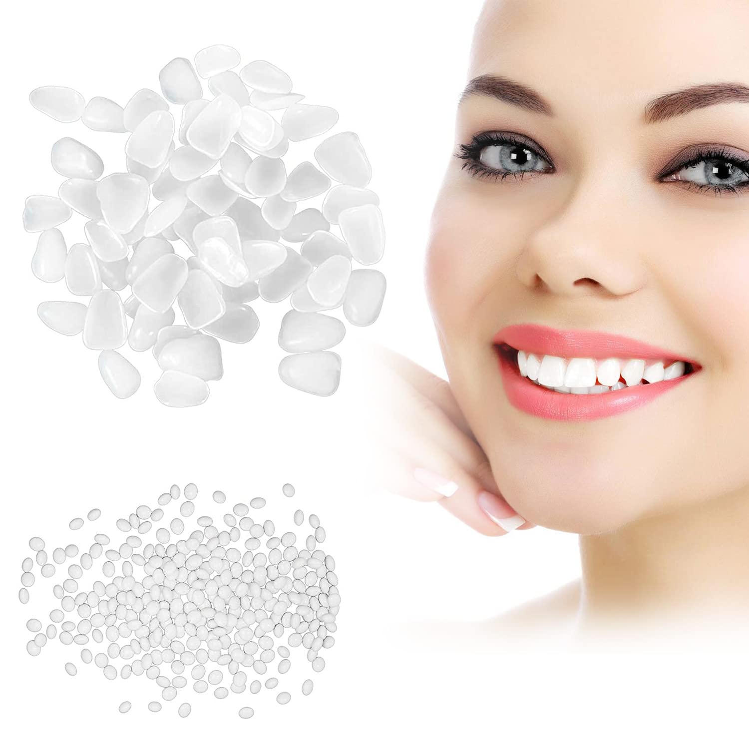 Tooth repair kit box and components